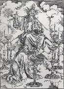 Albrecht Durer The Vision of the Seven Candleticks oil